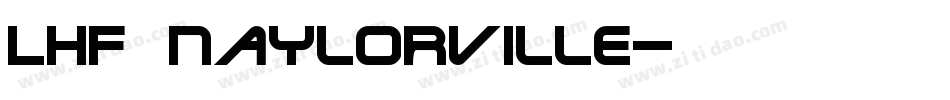 LHF Naylorville字体转换